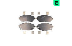 Sada brzdových destiček, kotoučová brzda OPTIMAL BP-12681