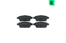 Sada brzdových destiček, kotoučová brzda OPTIMAL BP-12690