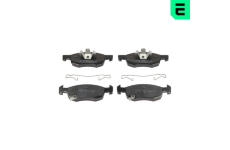 Sada brzdových destiček, kotoučová brzda OPTIMAL BP-12696