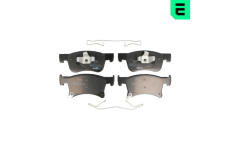 Sada brzdových destiček, kotoučová brzda OPTIMAL BP-12698