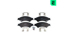 Sada brzdových destiček, kotoučová brzda OPTIMAL BP-12700