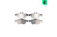 Sada brzdových destiček, kotoučová brzda OPTIMAL BP-12707
