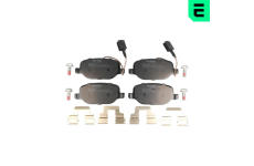 Sada brzdových destiček, kotoučová brzda OPTIMAL BP-12724