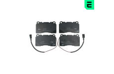 Sada brzdových destiček, kotoučová brzda OPTIMAL BP-12733