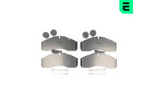 Sada brzdových destiček, kotoučová brzda OPTIMAL BP-12739