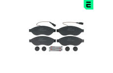 Sada brzdových destiček, kotoučová brzda OPTIMAL BP-12750
