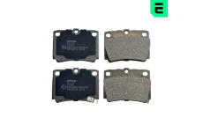 Sada brzdových destiček, kotoučová brzda OPTIMAL BP-12757