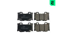 Sada brzdových destiček, kotoučová brzda OPTIMAL BP-12768