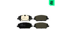 Sada brzdových destiček, kotoučová brzda OPTIMAL BP-12800