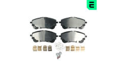 Sada brzdových destiček, kotoučová brzda OPTIMAL BP-12832