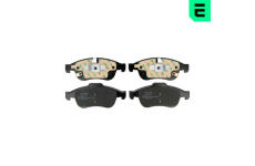 Sada brzdových destiček, kotoučová brzda OPTIMAL BP-12836