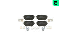 Sada brzdových destiček, kotoučová brzda OPTIMAL BP-12842