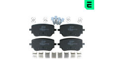 Sada brzdových destiček, kotoučová brzda OPTIMAL BP-12843