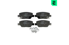 Sada brzdových destiček, kotoučová brzda OPTIMAL BP-12844