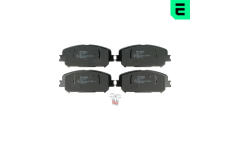 Sada brzdových destiček, kotoučová brzda OPTIMAL BP-12851