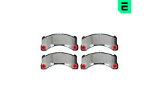 Sada brzdových destiček, kotoučová brzda OPTIMAL BP-12868