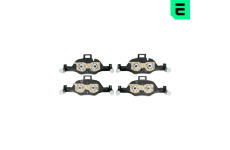 Sada brzdových destiček, kotoučová brzda OPTIMAL BP-12869