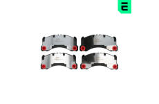 Sada brzdových destiček, kotoučová brzda OPTIMAL BP-12919