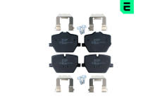 Sada brzdových destiček, kotoučová brzda OPTIMAL BP-12924