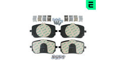 Sada brzdových destiček, kotoučová brzda OPTIMAL BP-12933