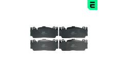 Sada brzdových destiček, kotoučová brzda OPTIMAL BP-12936