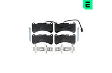 Sada brzdových destiček, kotoučová brzda OPTIMAL BP-12968