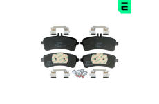 Sada brzdových destiček, kotoučová brzda OPTIMAL BP-12970