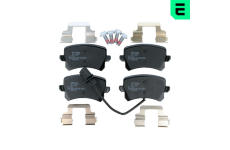 Sada brzdových destiček, kotoučová brzda OPTIMAL BP-12982