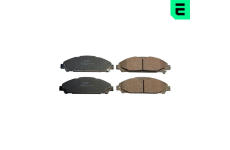 Sada brzdových destiček, kotoučová brzda OPTIMAL BP-13063