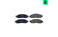 Sada brzdových destiček, kotoučová brzda OPTIMAL BP-13086