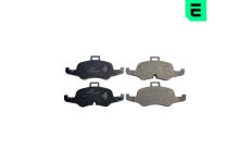 Sada brzdových destiček, kotoučová brzda OPTIMAL BP-13087