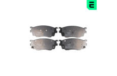 Sada brzdových destiček, kotoučová brzda OPTIMAL BP-80012
