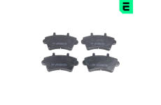 Sada brzdových destiček, kotoučová brzda OPTIMAL BP-81900