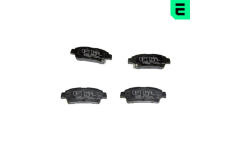 Sada brzdových destiček, kotoučová brzda OPTIMAL BP-82002