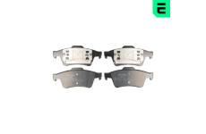 Sada brzdových destiček, kotoučová brzda OPTIMAL BP-84200