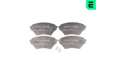 Sada brzdových destiček, kotoučová brzda OPTIMAL BP-85002