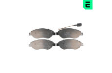 Sada brzdových destiček, kotoučová brzda OPTIMAL BP-86001