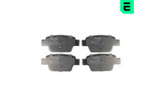 Sada brzdových destiček, kotoučová brzda OPTIMAL BP-86100