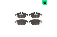 Sada brzdových destiček, kotoučová brzda OPTIMAL BP-88800