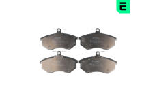 Sada brzdových destiček, kotoučová brzda OPTIMAL BP-92711