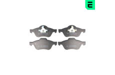 Sada brzdových destiček, kotoučová brzda OPTIMAL BP-96200