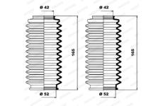 Manżeta riadenia - opravná sada MOOG K150002