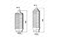 Manżeta riadenia - opravná sada MOOG K150056