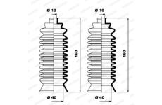 Manżeta riadenia - opravná sada MOOG K150073