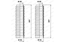 Manżeta riadenia - opravná sada MOOG K150077