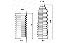 Sada měchů, řízení MOOG K150140