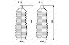 Manżeta riadenia - opravná sada MOOG K150169