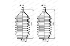 Manżeta riadenia - opravná sada MOOG K150194