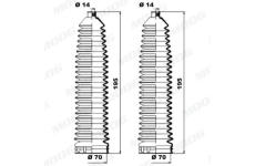 Manżeta riadenia - opravná sada MOOG K150221