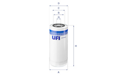 Olejový filtr UFI 23.120.01